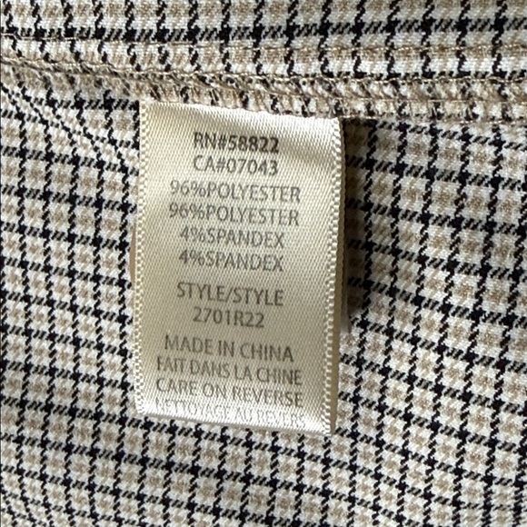 OVERSIZED BLAZER PLAID MAXX STUDIO - Picture 7 of 7